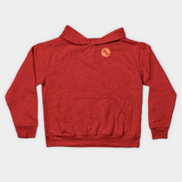 Team Fortress 2 - Red Engineer Emblem Kids Hoodie by Reds94